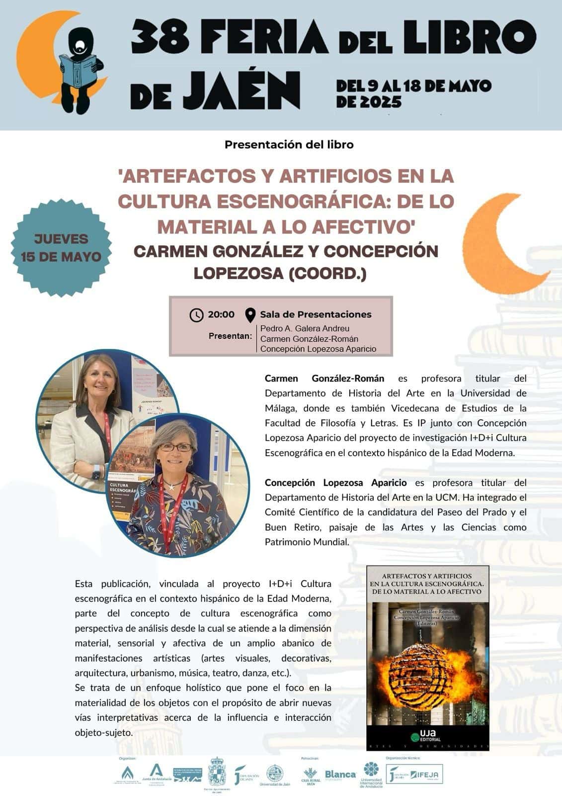 Presentación del libro "Artefactos y artificios en la cultura escenográfica: de lo material a lo afectivo"