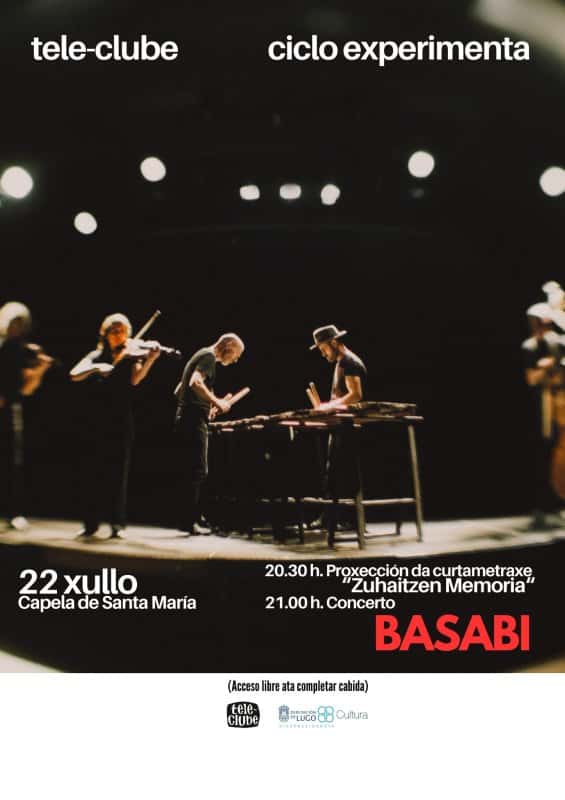 Ciclo Experimenta: Proxección e Concerto de Basabi