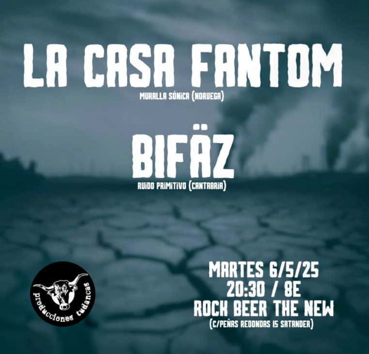 La Casa Fantom y BifÀz en concierto