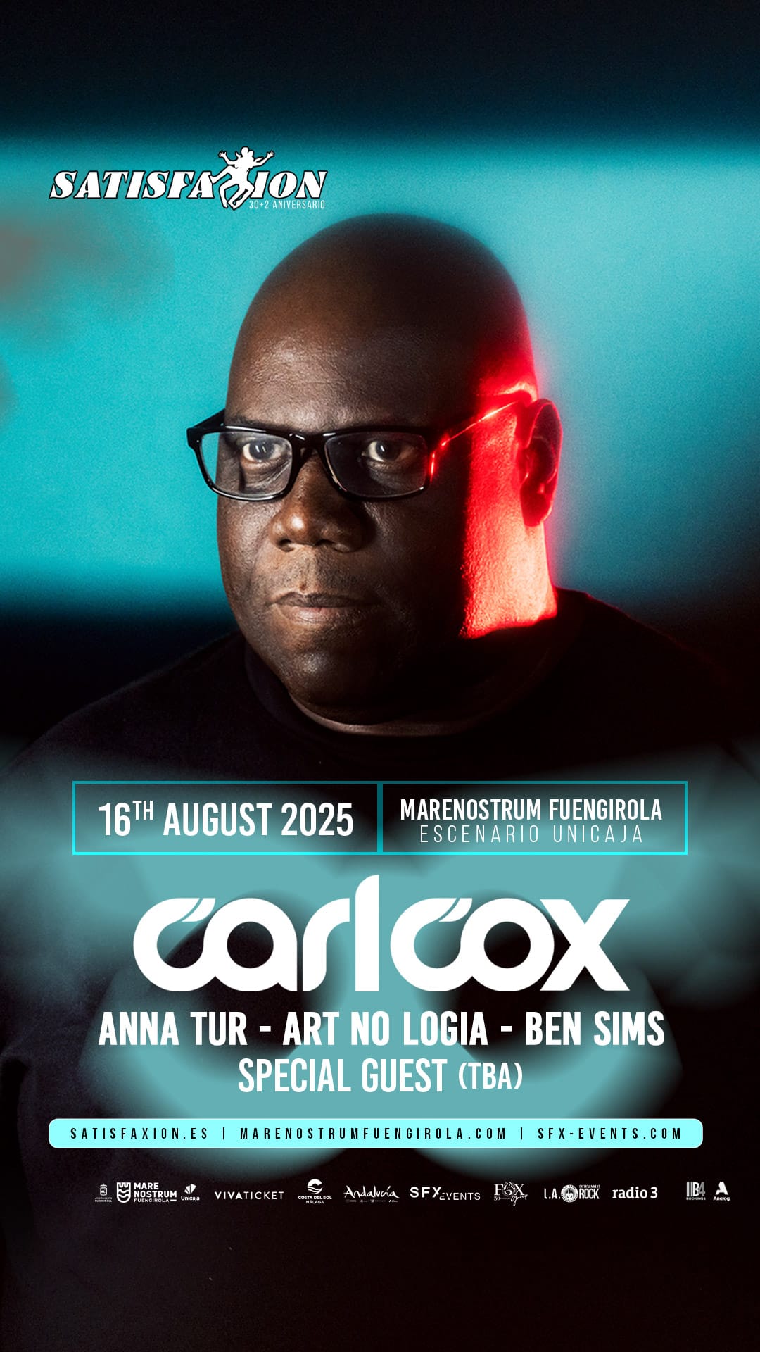 CARL COX – Satisfaxion 30+2