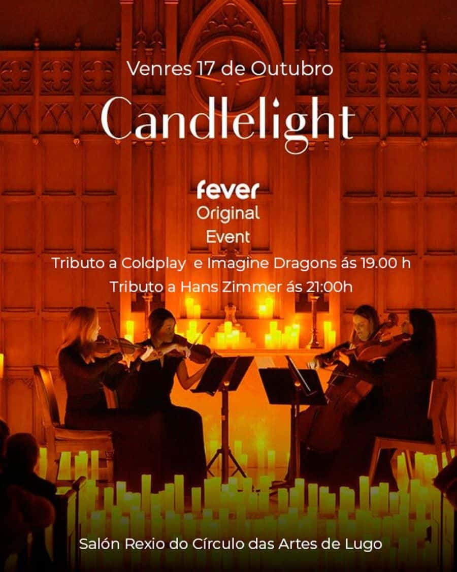 CANDLELIGHT: Concertos á luz das velas