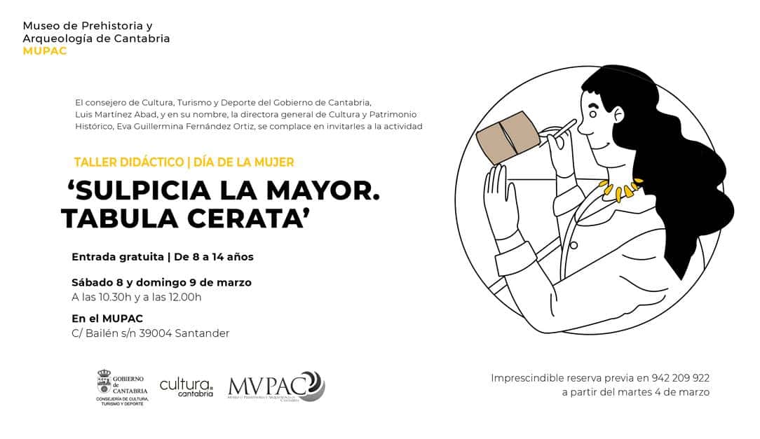 Taller didáctico: "Sulpicia La Mayor. Tabula Cerata"