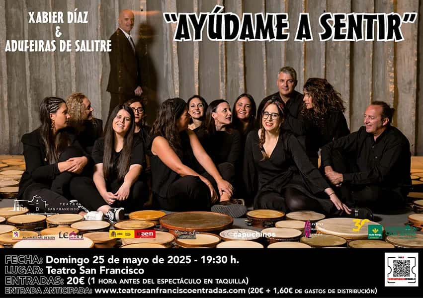 Xabier Díaz & Adufeiras de Salitre “Axúdame a sentir”