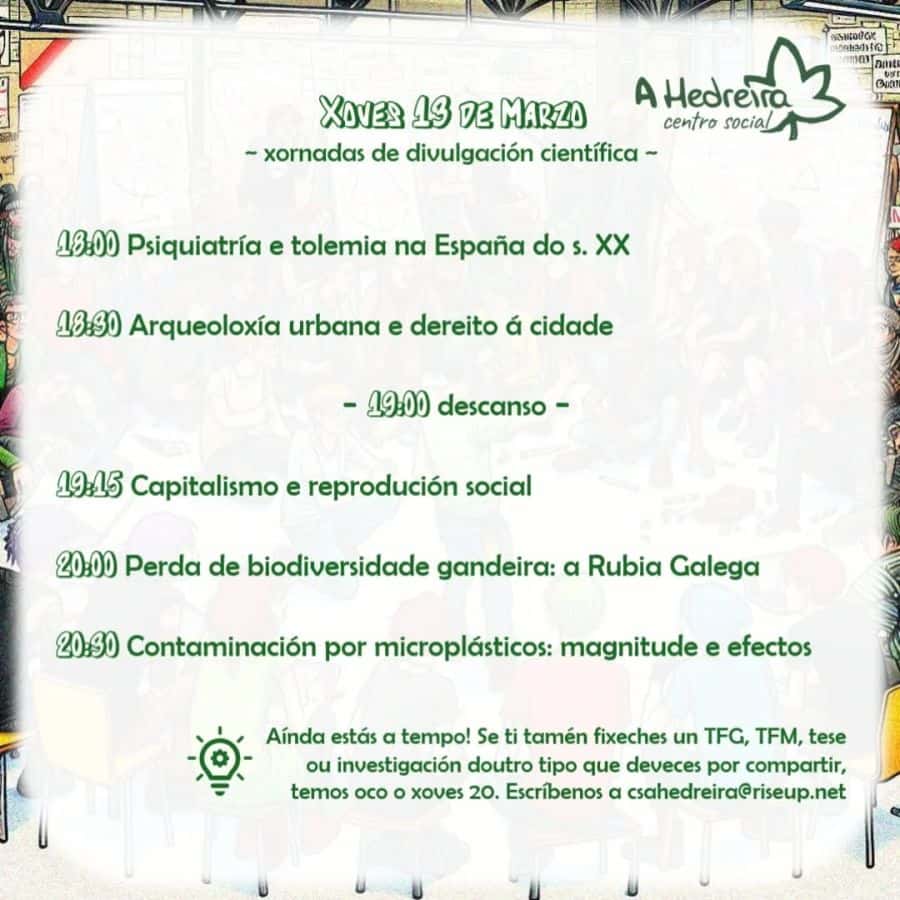 XORNADAS DIVULGATIVAS
