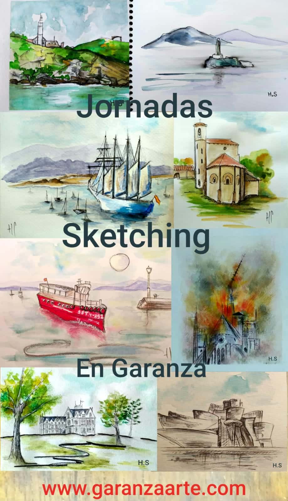 Taller "Primeros pasos en Urban Sketching"