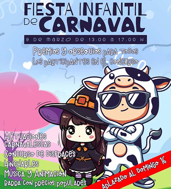 Gran Fiesta Infantil de Carnaval