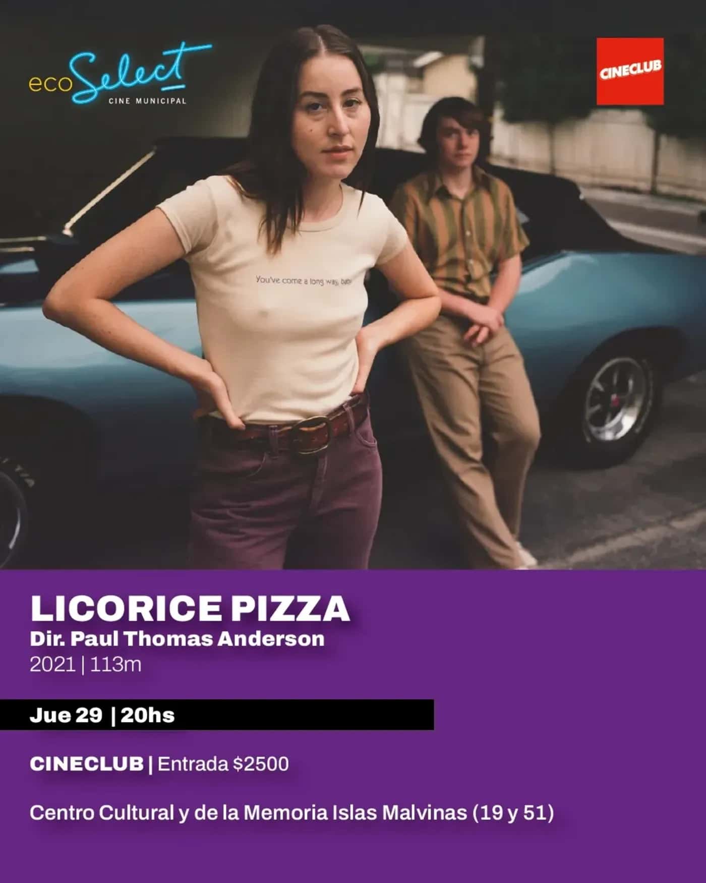 Cine EcoSelect: Licorice Pizza
