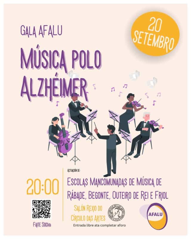 Gala AFALU: Música polo Alzhéimer