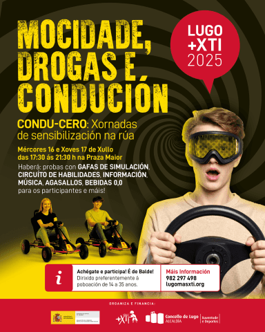 Mocidade, drogas e condución – CONDU-CERO
