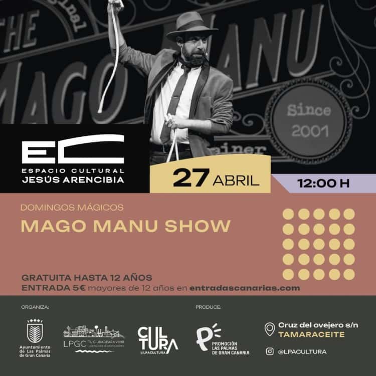 Domingos mágicos: Mago Manu Show