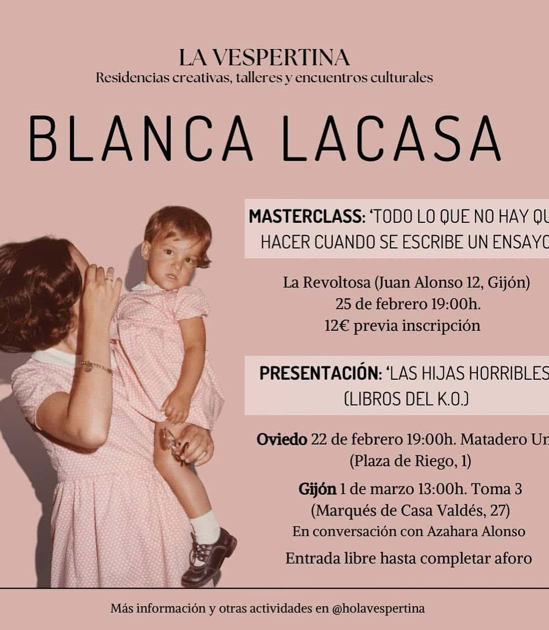 Presentación ‘Las hijas horribles’