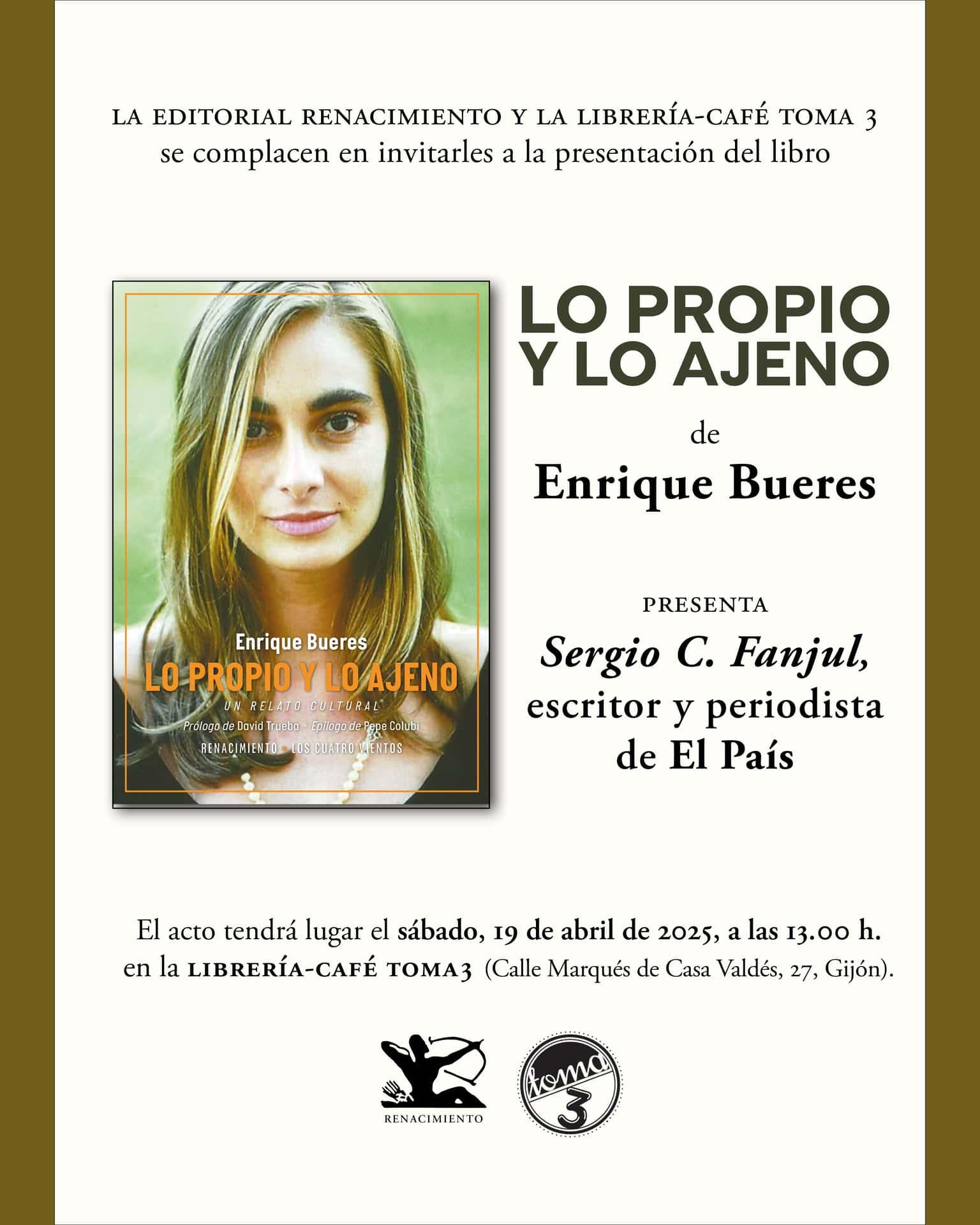 Presentaci贸n de 'Lo propio y lo ajeno'
