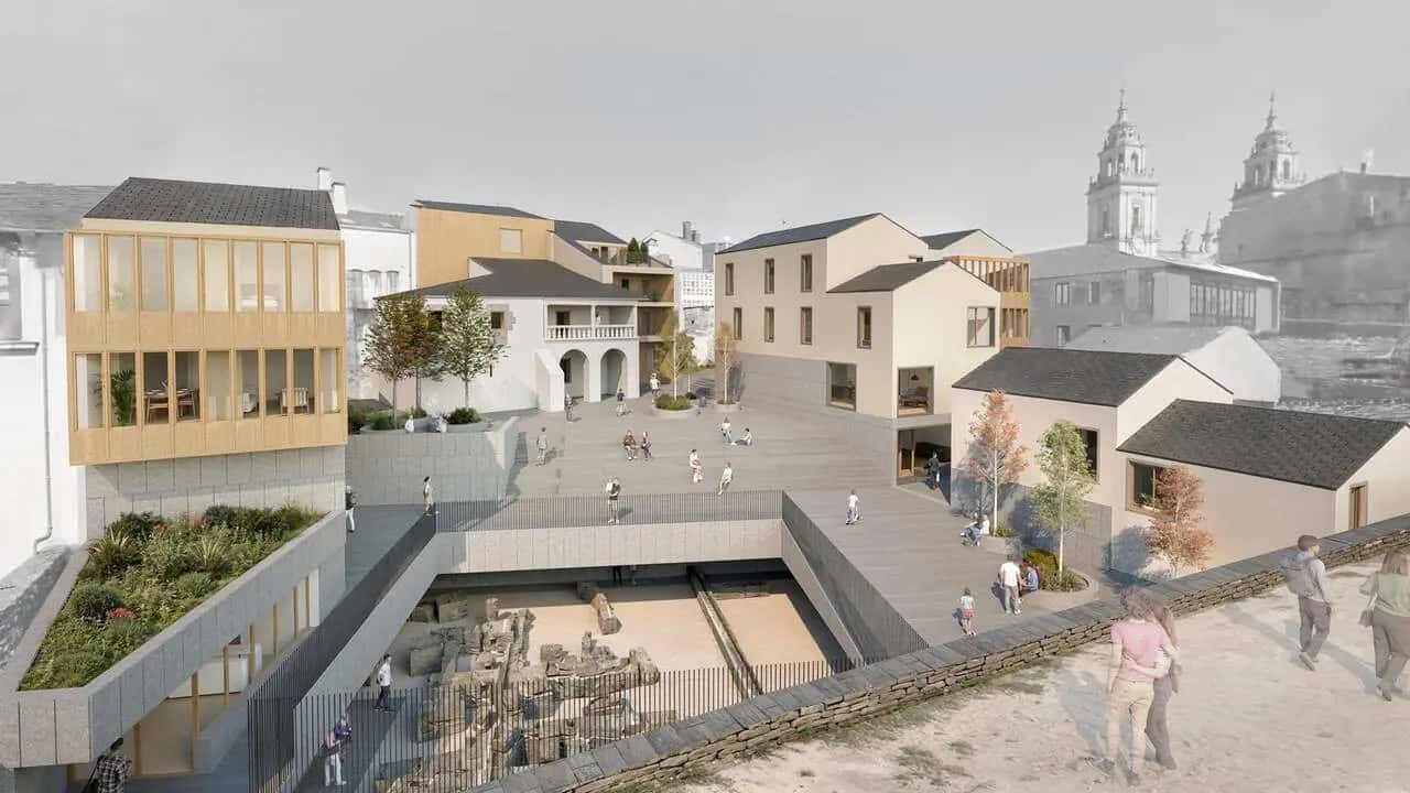 Rehabilitación del Pazo de Doña Urraca para sala de exposiciones