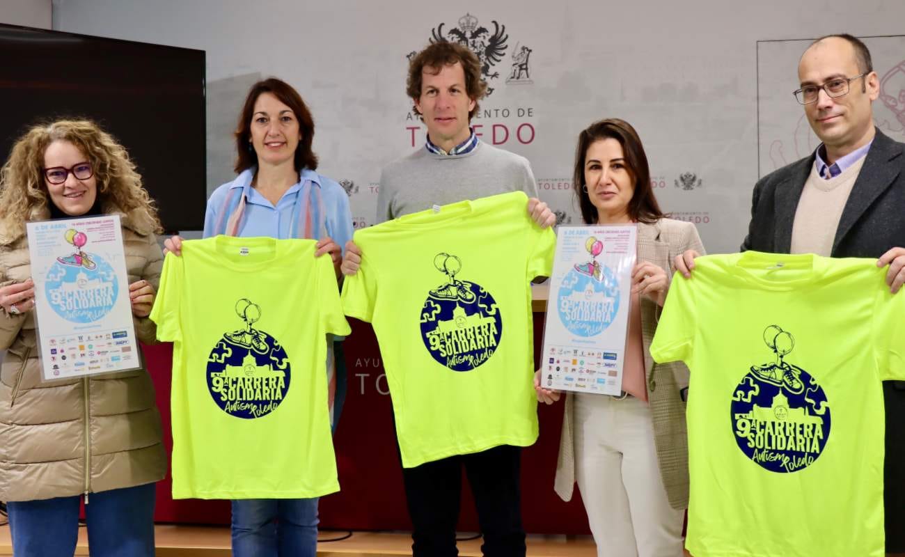 Carrera y marcha solidaria por el autismo de Toledo