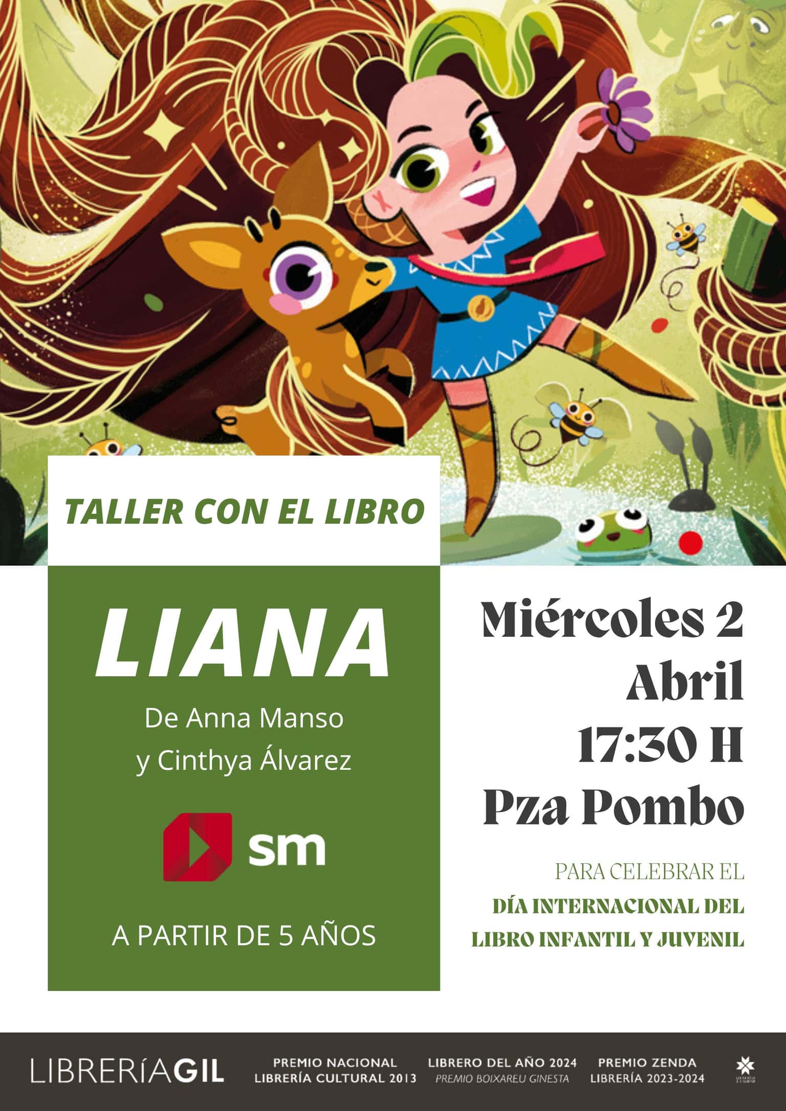 Taller infantil inspirado en el libro Liana