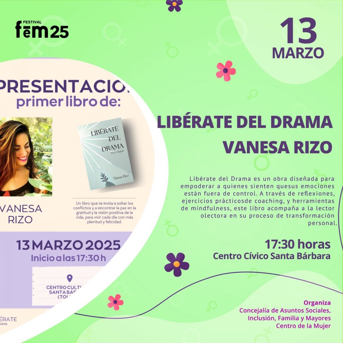 Presentación del libro “Libérate del Drama”
