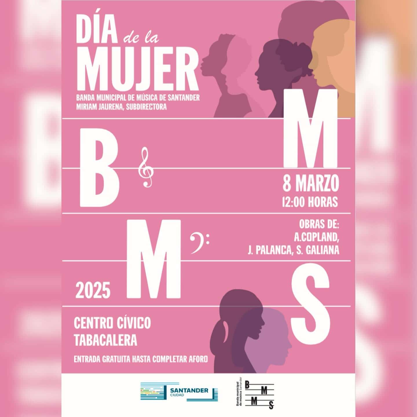 Concierto de la Banda Municipal por el Día de la Mujer