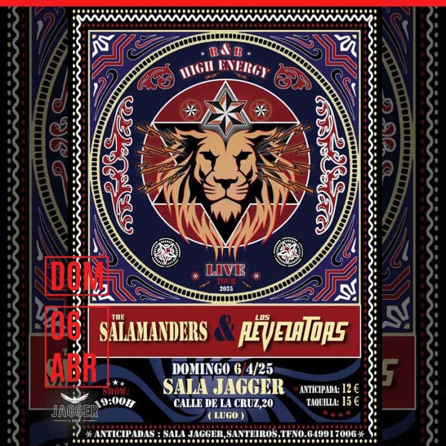 THE SALAMANDERS + LOS REVELATORS