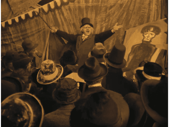 FICXPlus - Laboral Cinemateca: BS(O) en vivo. "El gabinete del Dr. Caligari" con Caliza
