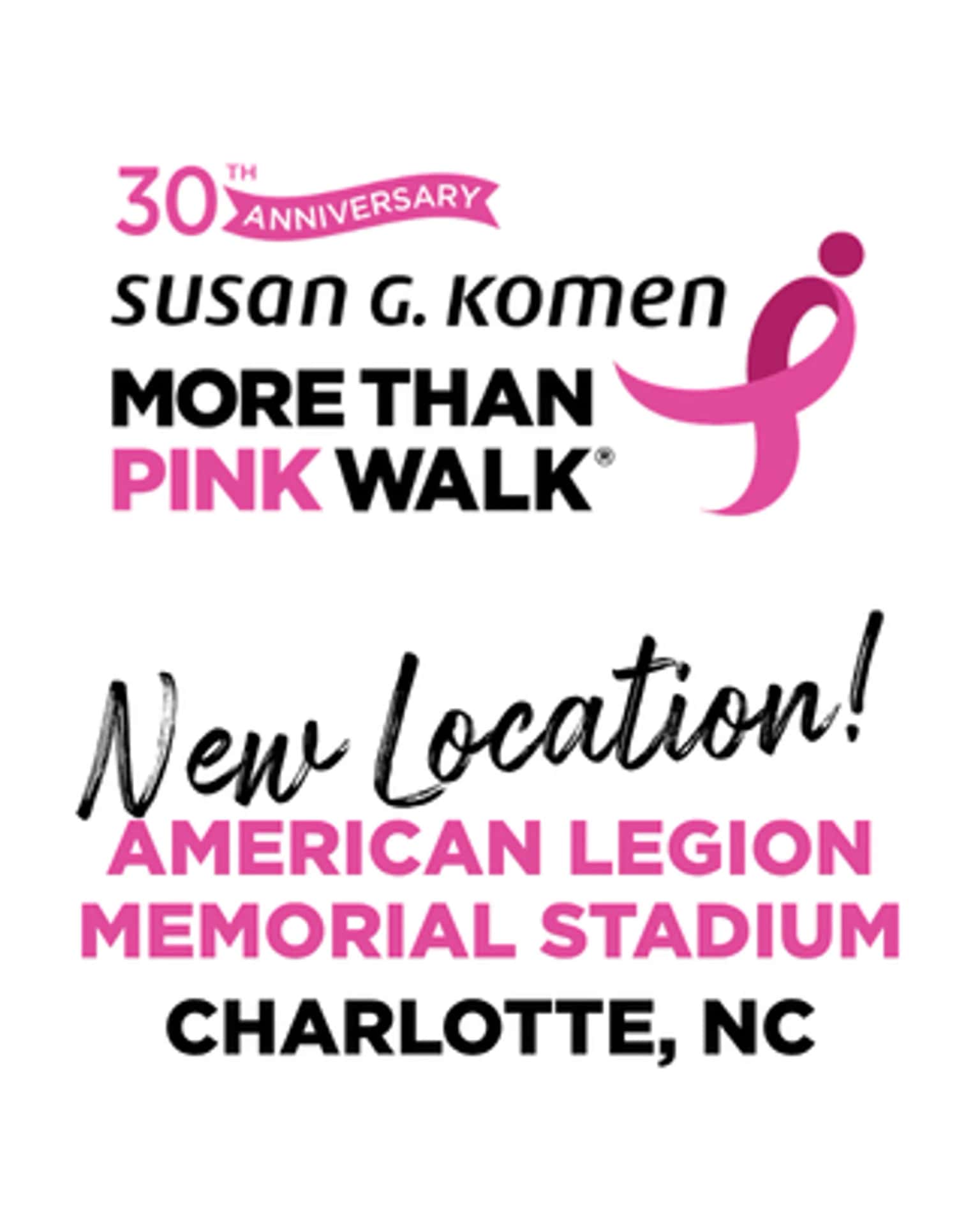 Charlotte MORE THAN PINK Walk