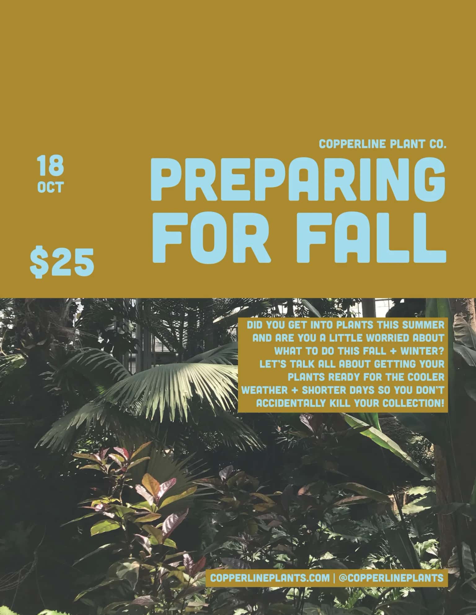 Preparing for Fall