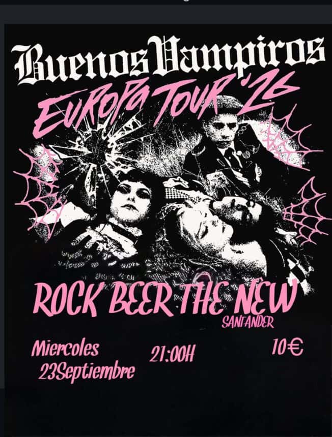 Buenos Vampiros. Europa Tour'26