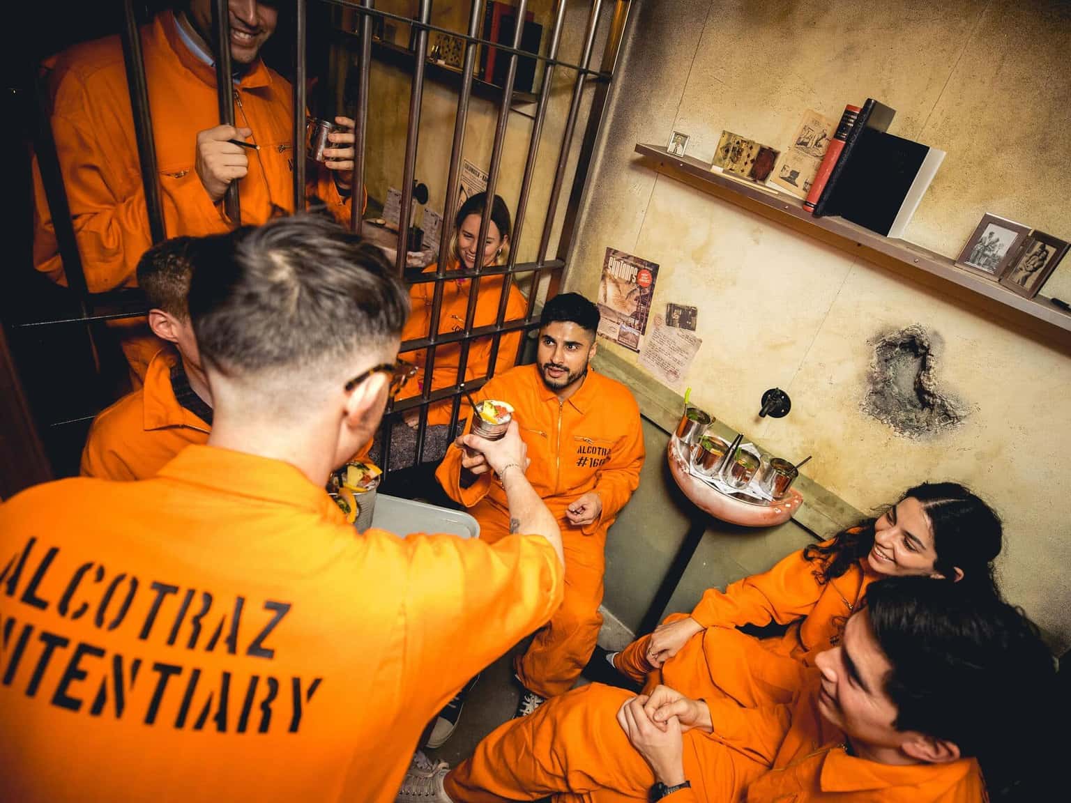 Alcotraz Prison Cocktail Bar: Theatrical Cocktail Experience for Two