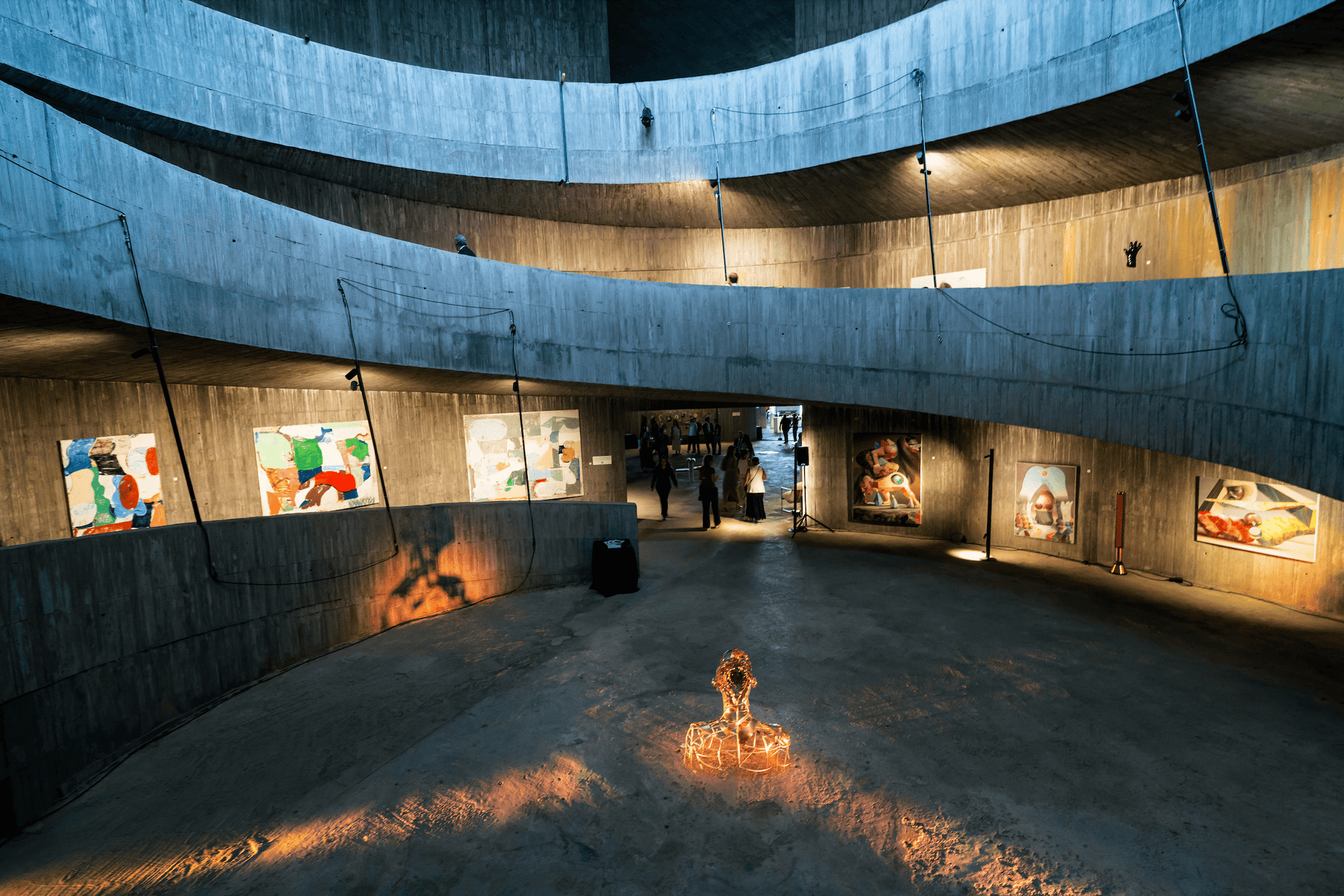 Exposición de la obra 'Pontorme' de Ikella Alonso en ENEAS Madrid