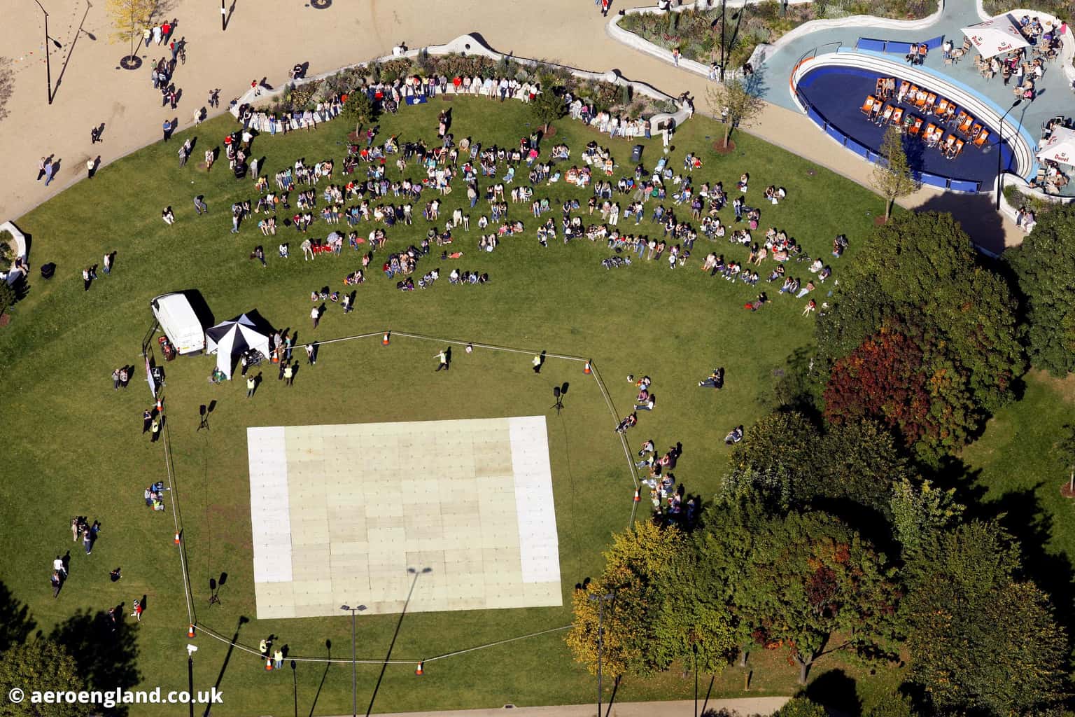 Christmas season festivities at Devonshire Green