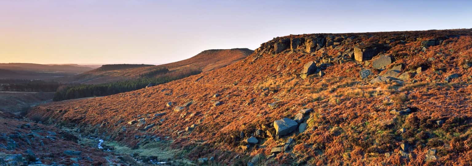 Hiking & scramble-climbing, Tors of Hope Valley-East, Mother Cap