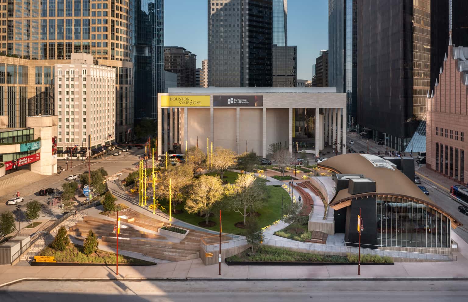 Lynn Wyatt Square for the Performing Arts