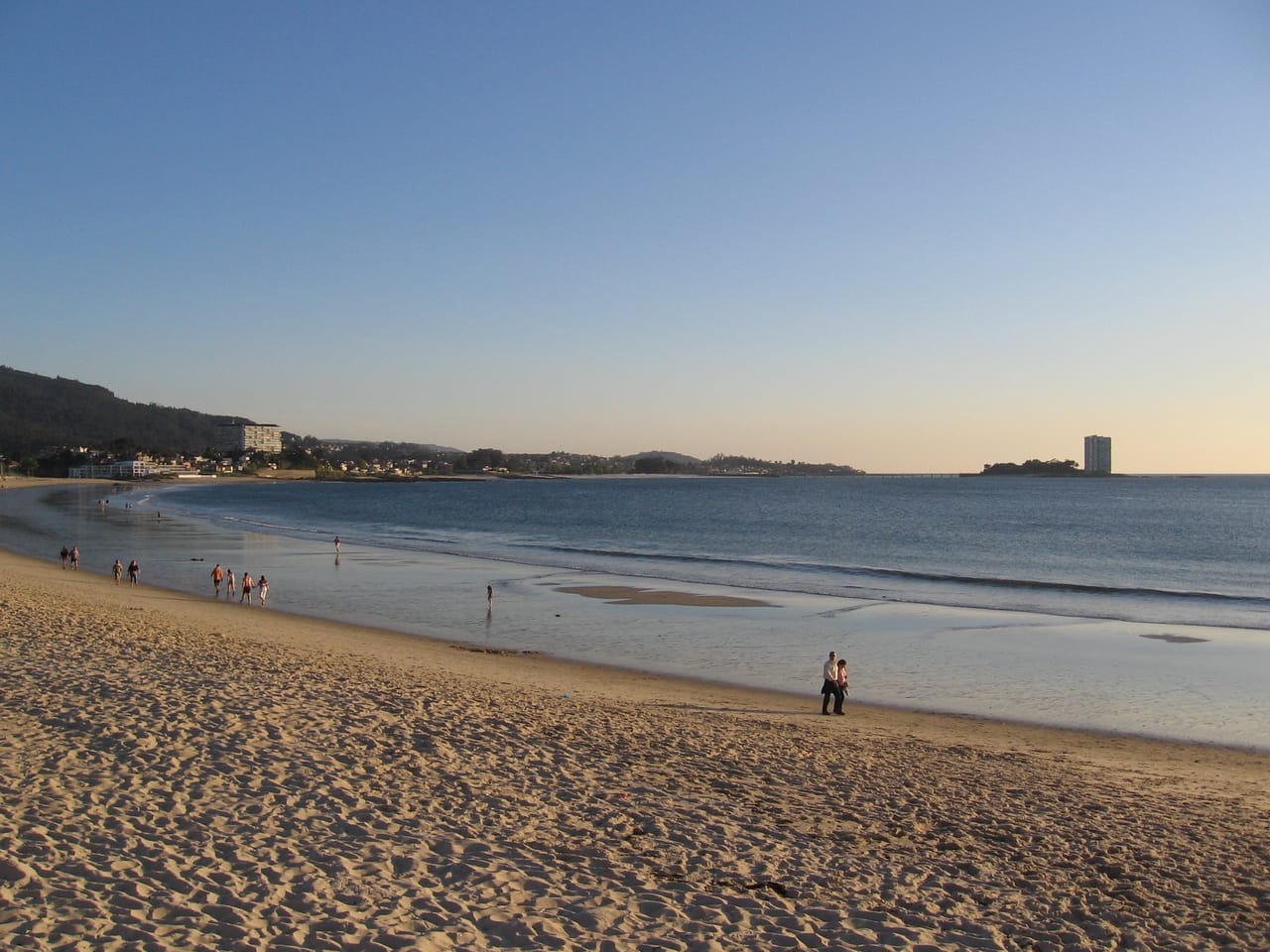 Milonga na praia de Samil