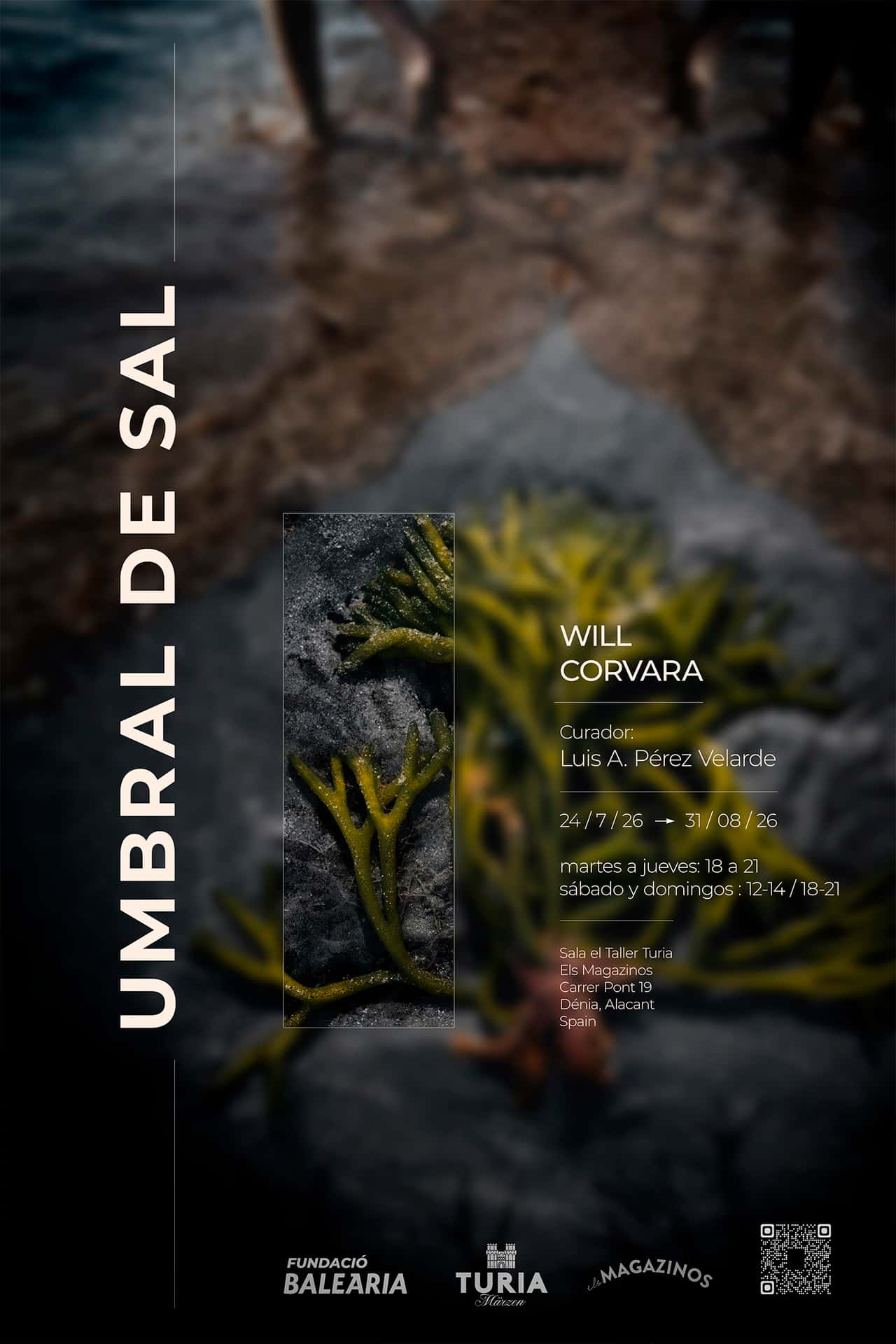 Exposición 'Umbral de sal' de Will Corvara