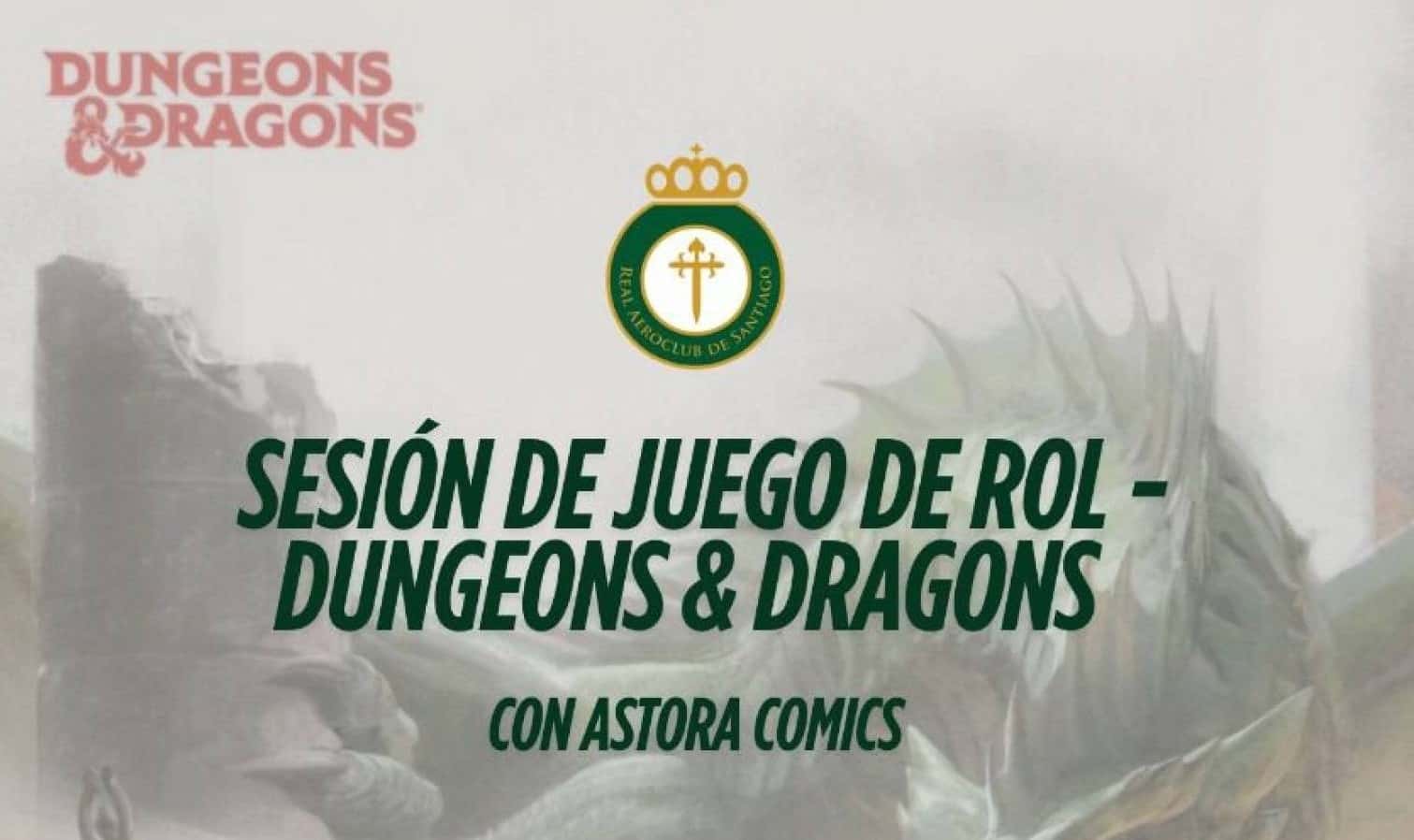 Sesión de juego de rol – Dungeons & Dragons