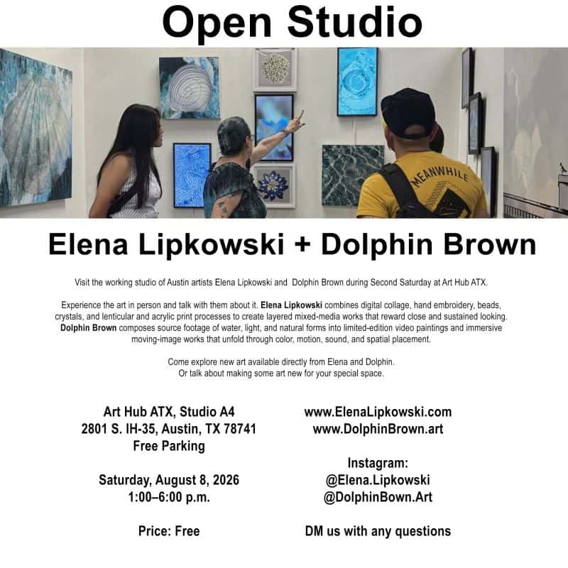 Open Studio with Elena Lipkowski + Dolphin Brown