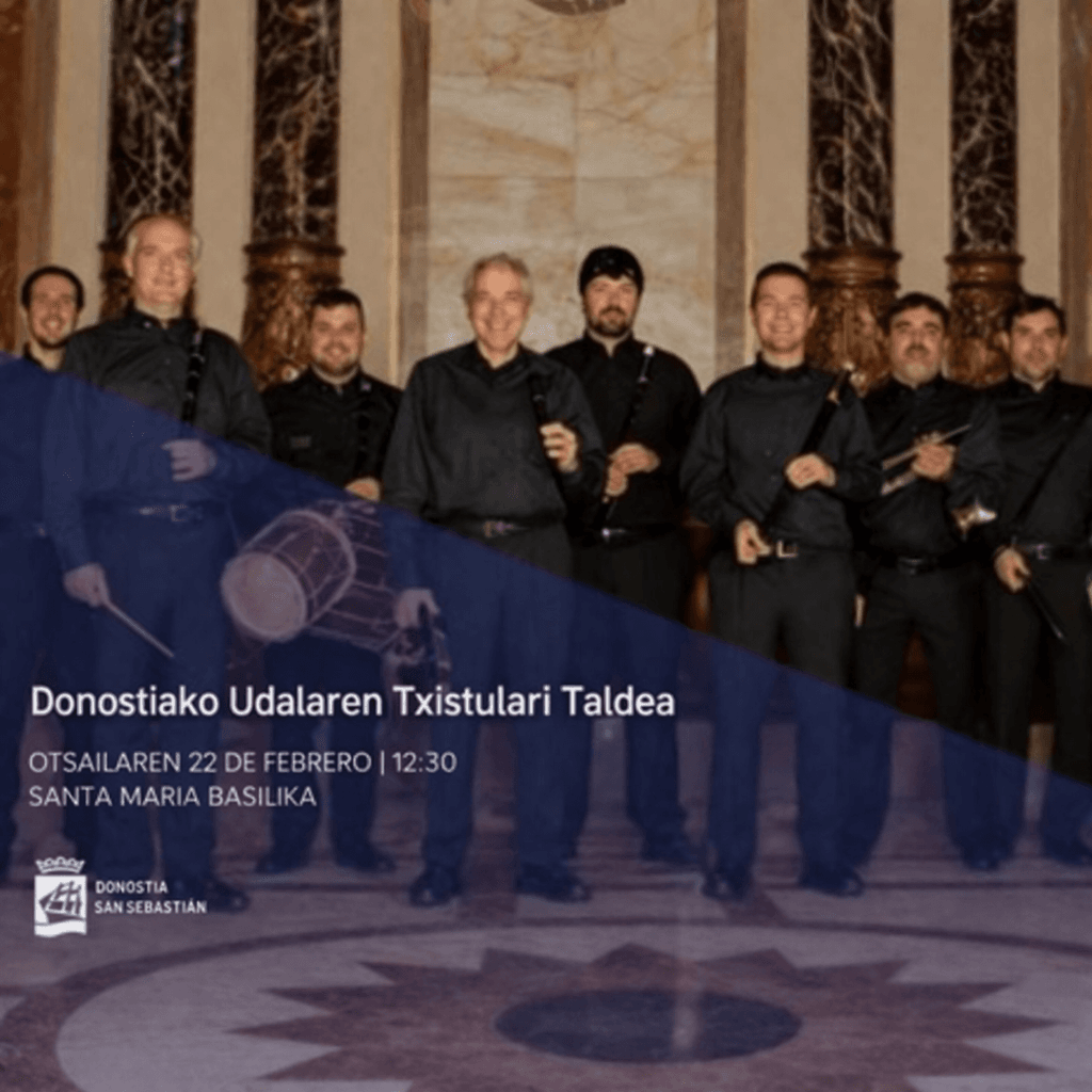 Diana de la Banda Municipal de Txistularis de San Sebastián