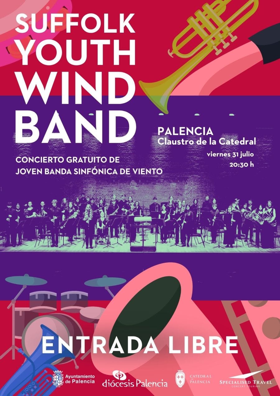 Concierto gratuito de la Suffolk Youth Wind Band