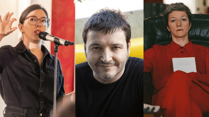 Festival de poesia: Laia Carbonell, Carles Rebassa i Anna Pantinat