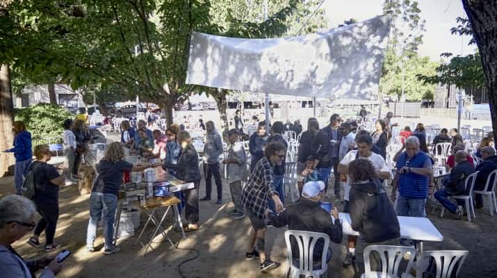 Esmorzar de forquilla amb Les Escarxofes del Prat
