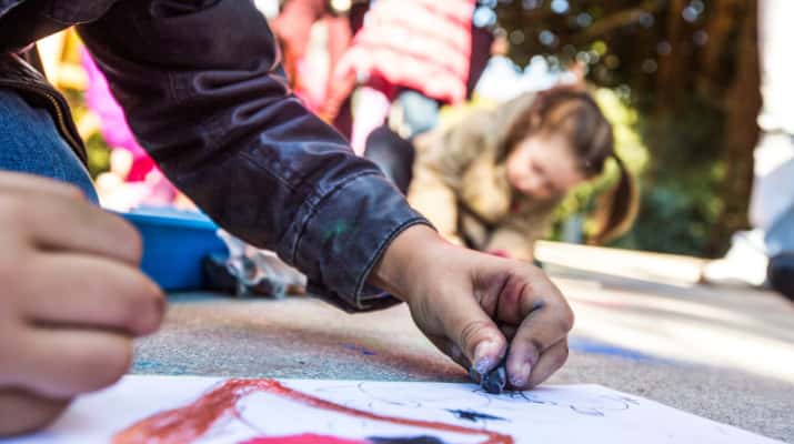 Jugateca del parc del Riu: Art rupestre