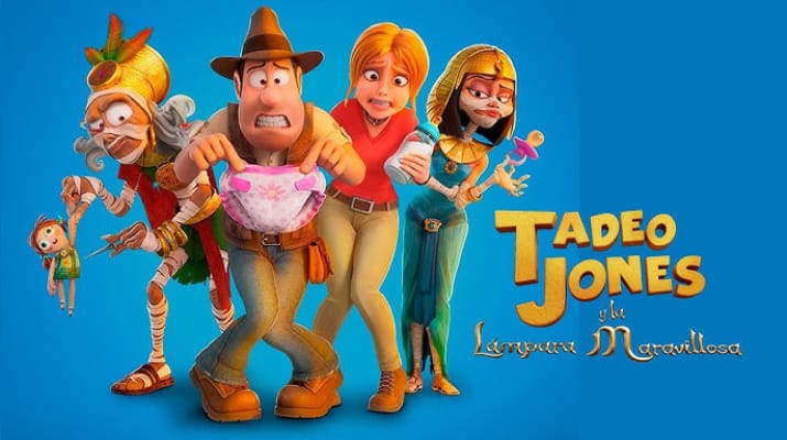 Tadeo Jones y la lámpara maravillosa