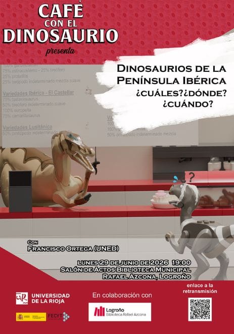 Café con el Dinosaurio: Un viaje a los ecosistemas durante el Mesozoico desde La Rioja