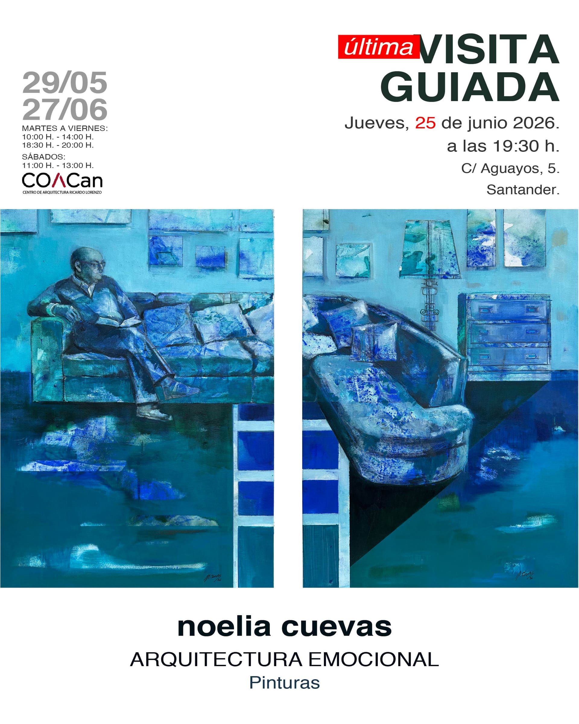 脷ltima visita guiada a la exposici贸n Arquitectura emocional