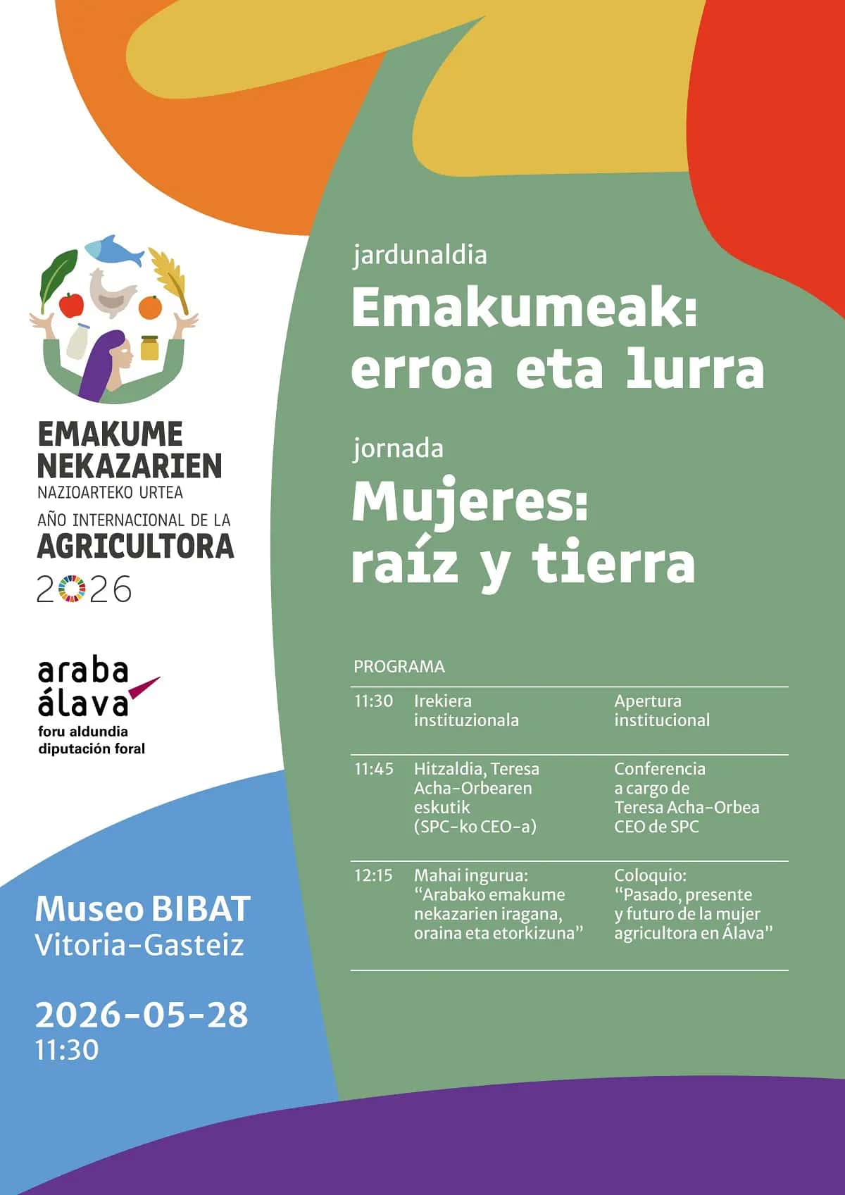 Jornada Mujeres: raíz y tierra