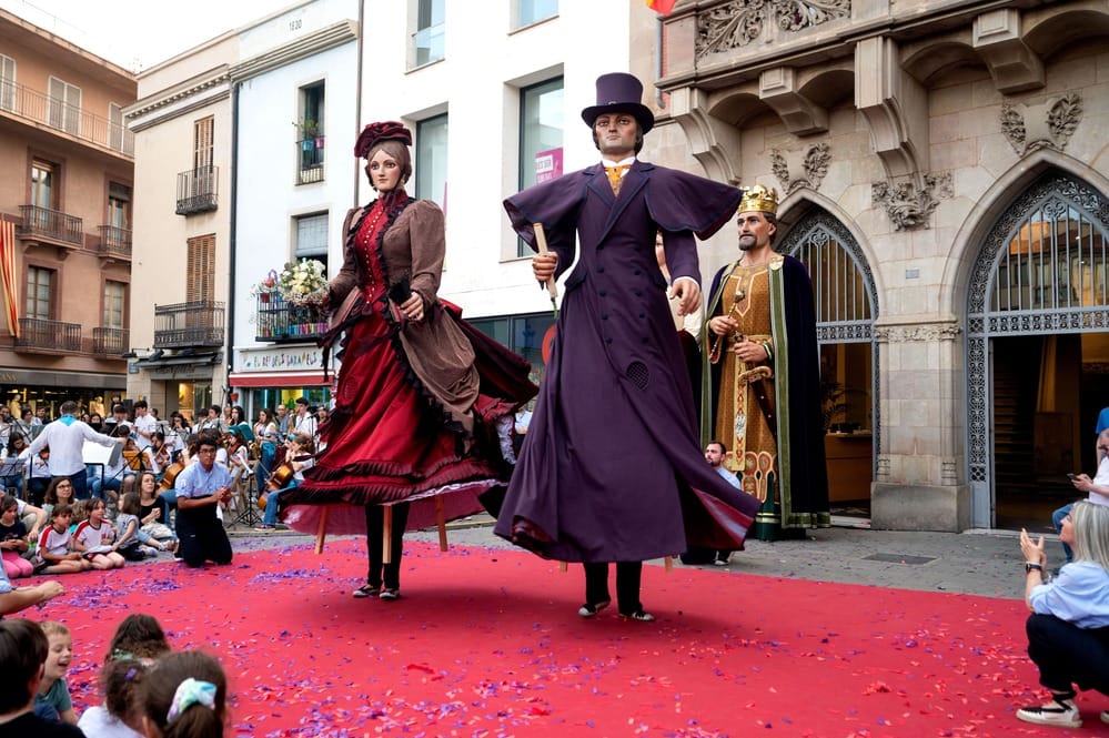 Diada dels Sants Metges - Gegants Vells de Granollers