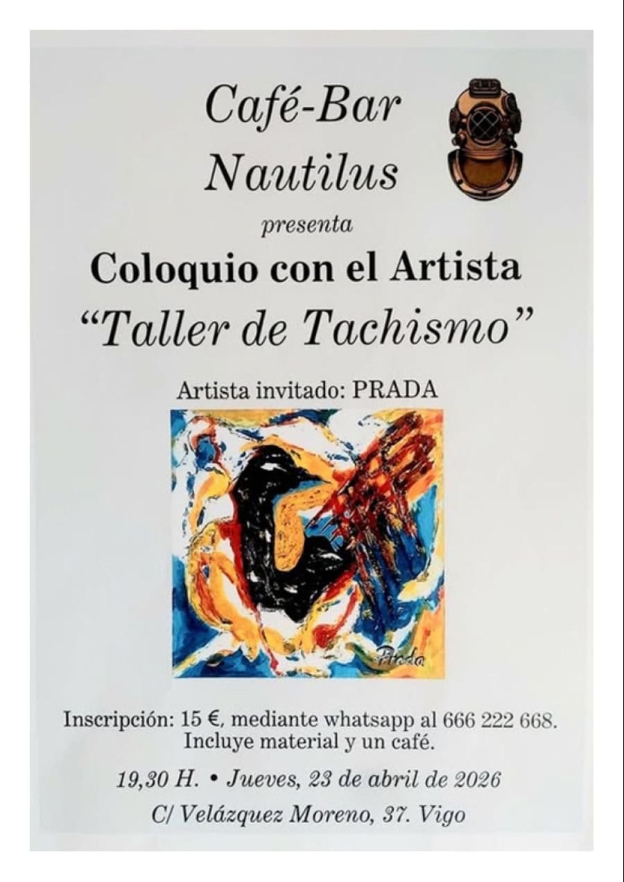 Coloquio con el Artista: Taller de Tachismo