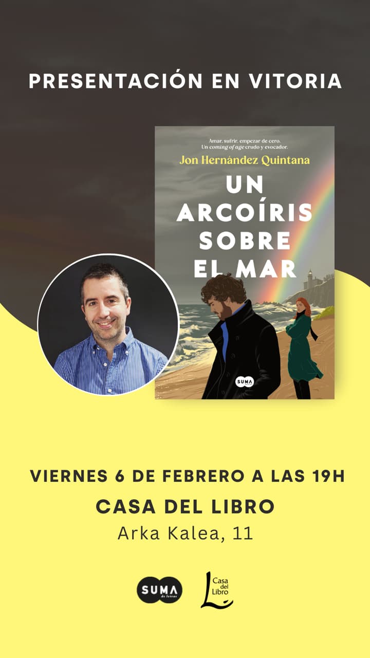 Presentación de la novela 'Un arcoíris sobre el mar'