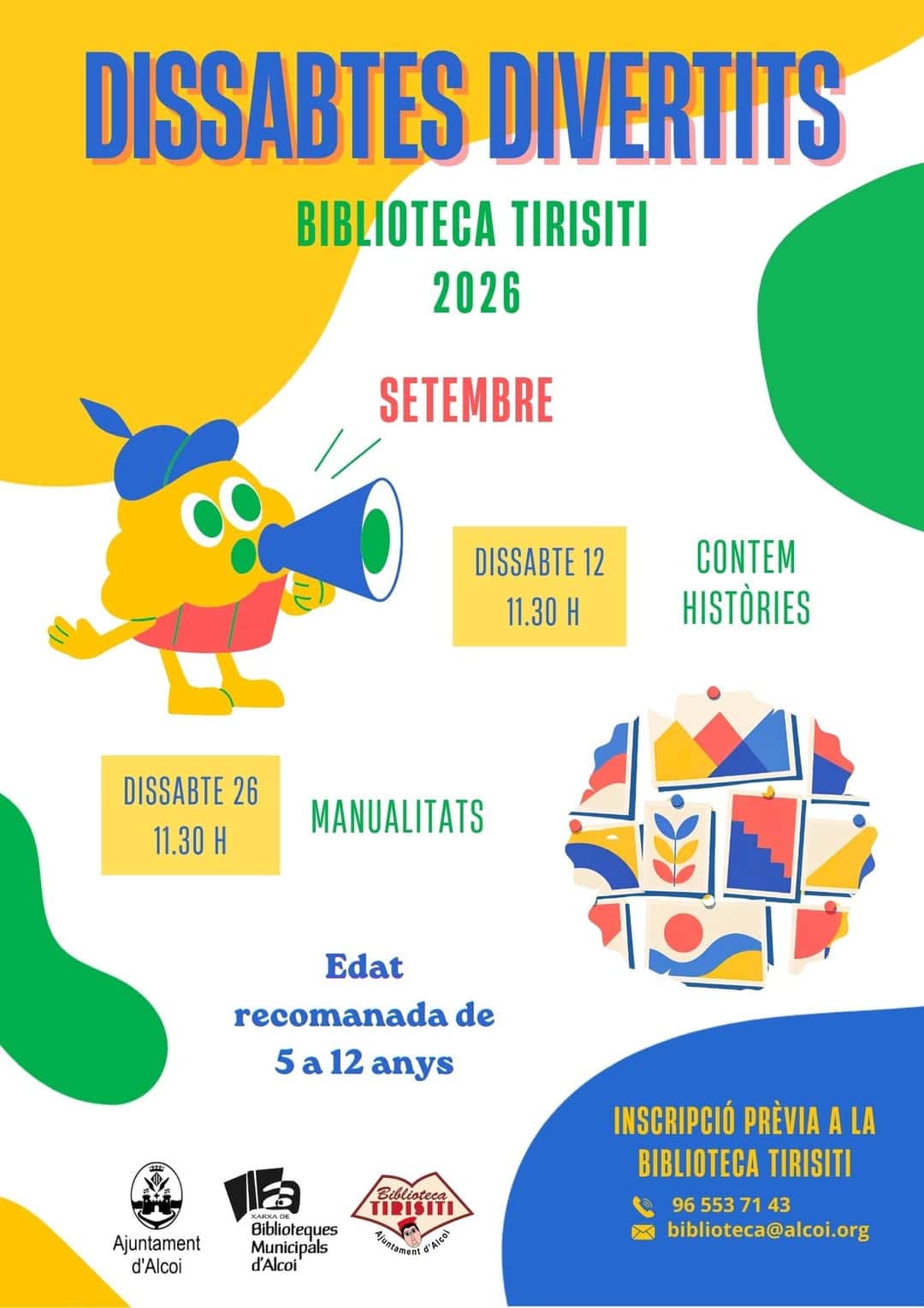 Dissabtes Divertits: Manualidades