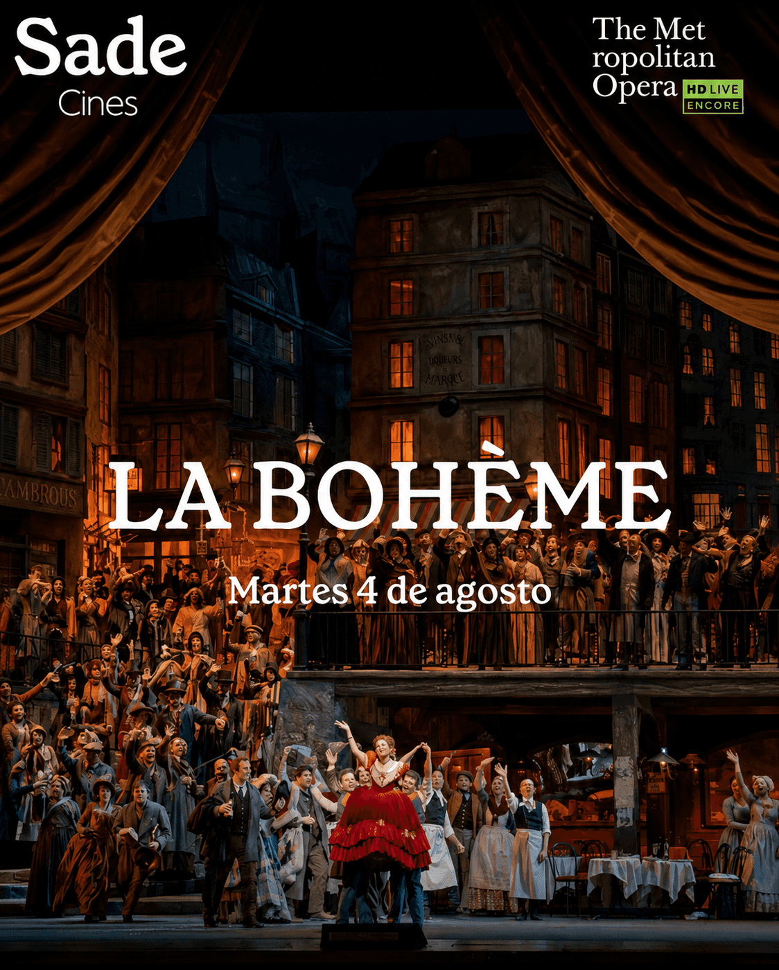 La Bohème - Proyección en directo desde la Metropolitan Opera House