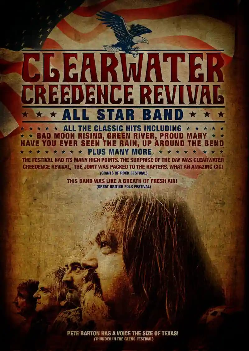 Clearwater Creedence Revival All Star Band